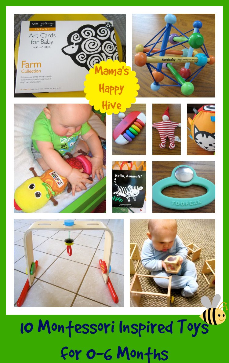 6 month montessori toys