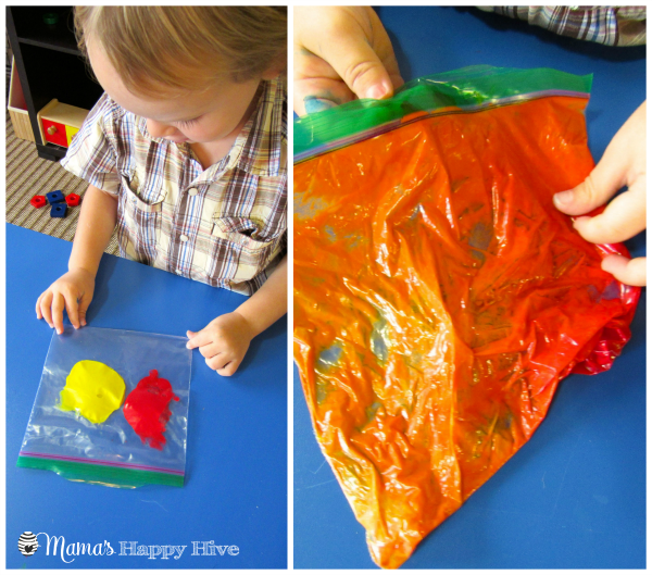 Color Mixing Art Activities For Kids - Little Bins for Little Hands