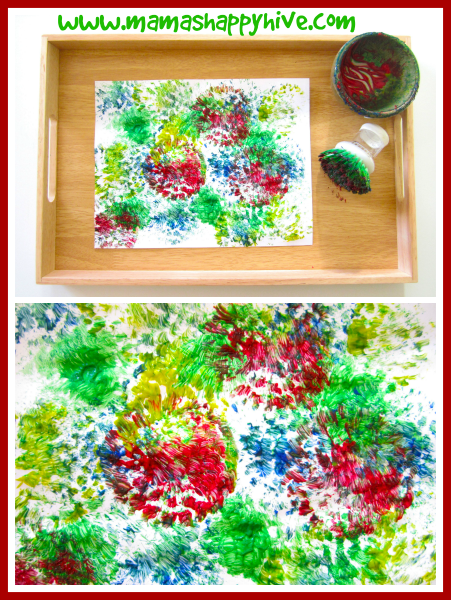 EASY TODDLER PAINTING ACTIVITY: PAINT WITH HOUSEHOLD ITEMS * Moms