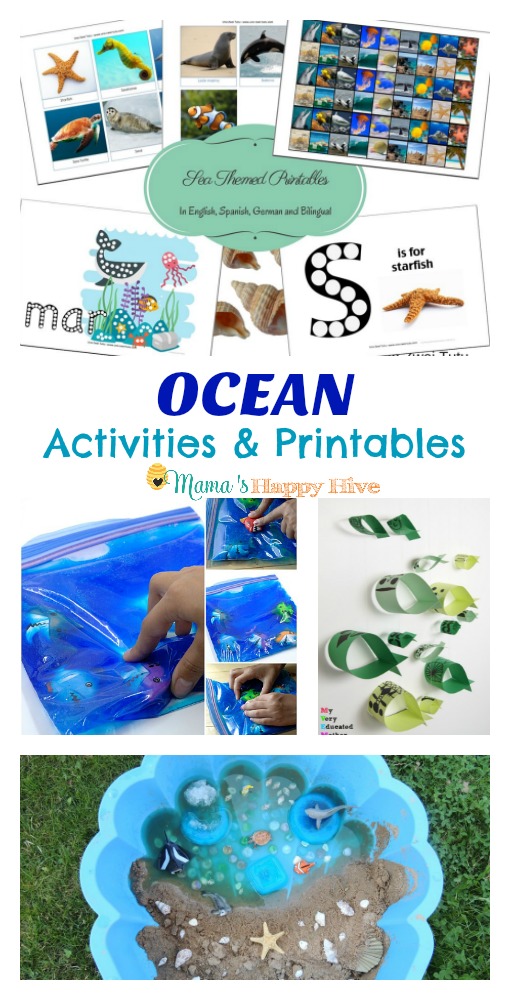 Ocean Activities and Printables - Mama's Happy Hive