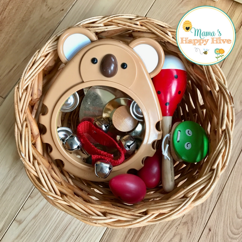 montessori toy basket