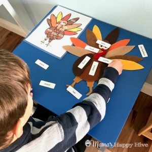 DIY Felt Turkey with Free Printable Template